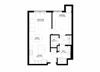 1 Bedroom Floor Plan